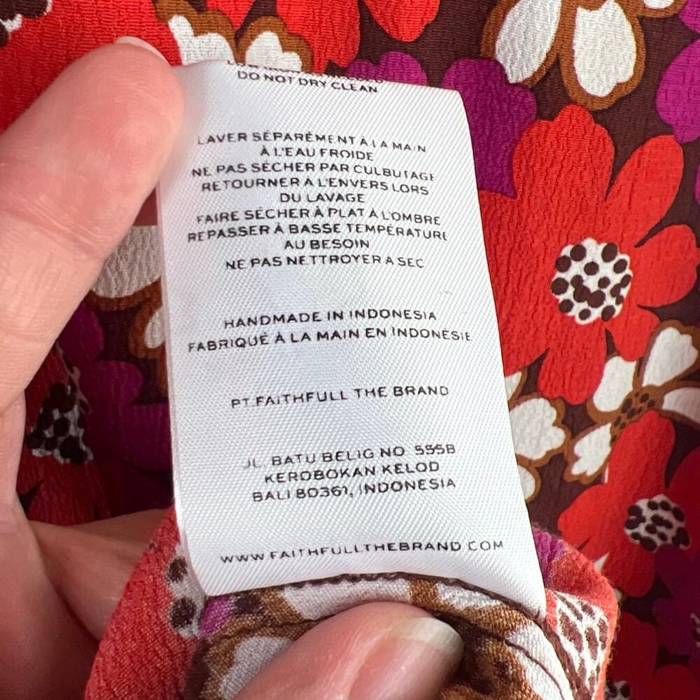 Faithful the Brand Mailee Midi Dress Size M / 6 - Picture 8 of 11